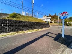 「穆佐郵便局前」バス停留所