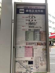 「練馬区役所」バス停留所