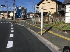 「中比島」バス停留所