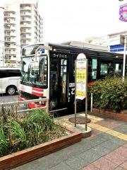 「みずほ台駅西口」バス停留所