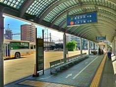「垂水駅」バス停留所