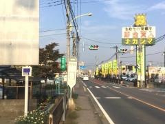 「西中学校」バス停留所