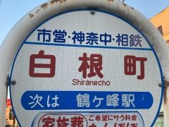 「白根町」バス停留所