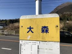 「大森」バス停留所