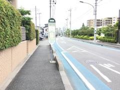 「川岸二丁目」バス停留所