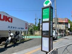 「中川大橋」バス停留所