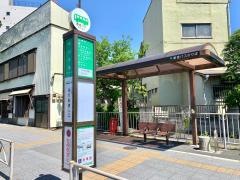 「中川大橋」バス停留所