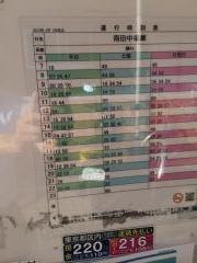 「南田中」バス停留所