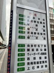 「東急百貨店前」バス停留所