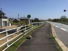 「萩野西」バス停留所