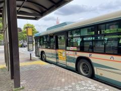 「航空公園駅」バス停留所