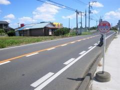 「野際」バス停留所