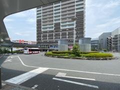 「大日駅」バス停留所
