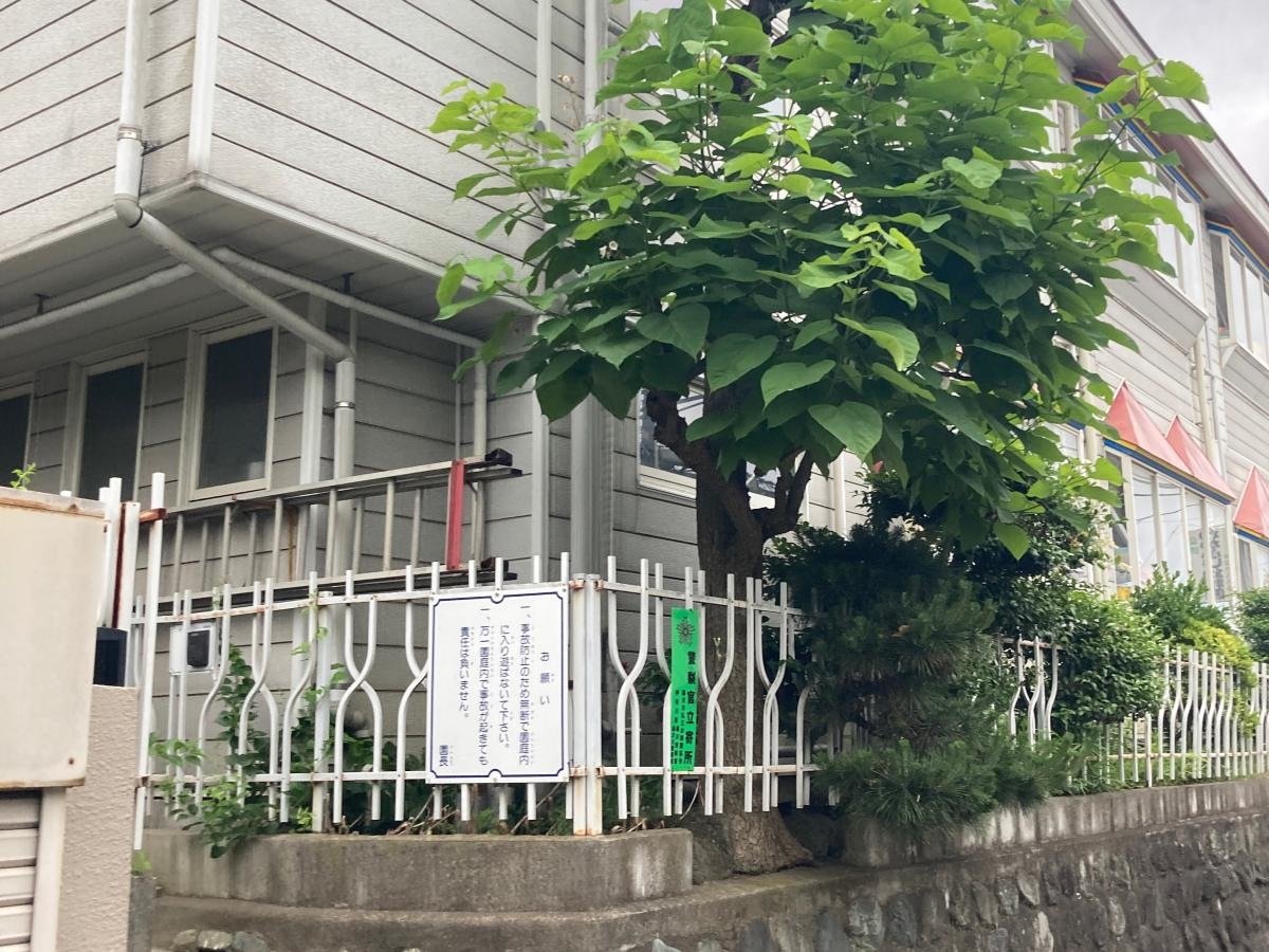 わかふじ幼稚園の施設外観です。