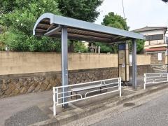 「長松寺前」バス停留所