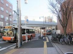「竹の塚駅西口」バス停留所