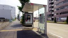 「運河通」バス停留所