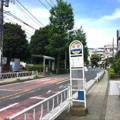 「旭台(中区)」バス停留所