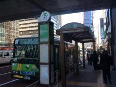 「田町駅前」バス停留所