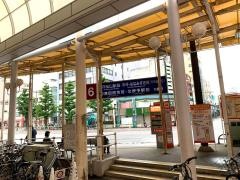 「松山市駅」バス停留所