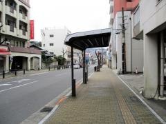 「西浦上中学校前」バス停留所
