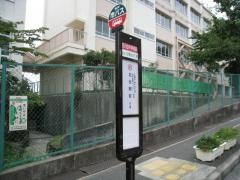 「白川台中学校前」バス停留所