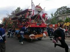 大里八幡神社秋祭り