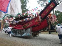 大里八幡神社秋祭り