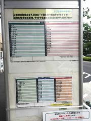 「霊園裏門」バス停留所