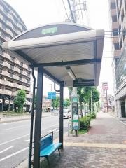 「喜連住宅前」バス停留所