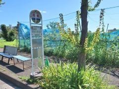 「青砥」バス停留所