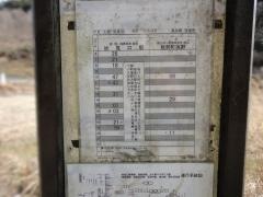 「奥田橋」バス停留所
