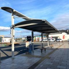 「宇土駅東口」バス停留所