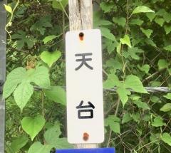 「天台」バス停留所