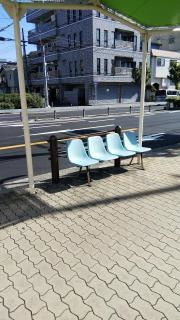 「長居公園北口」バス停留所