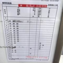 「西町」バス停留所