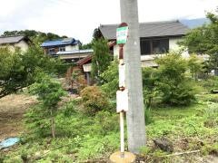 「上の山」バス停留所