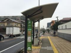「八幡通り」バス停留所