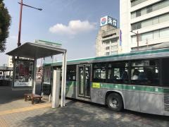 「市役所前」バス停留所