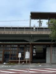 「夜須駅」バス停留所